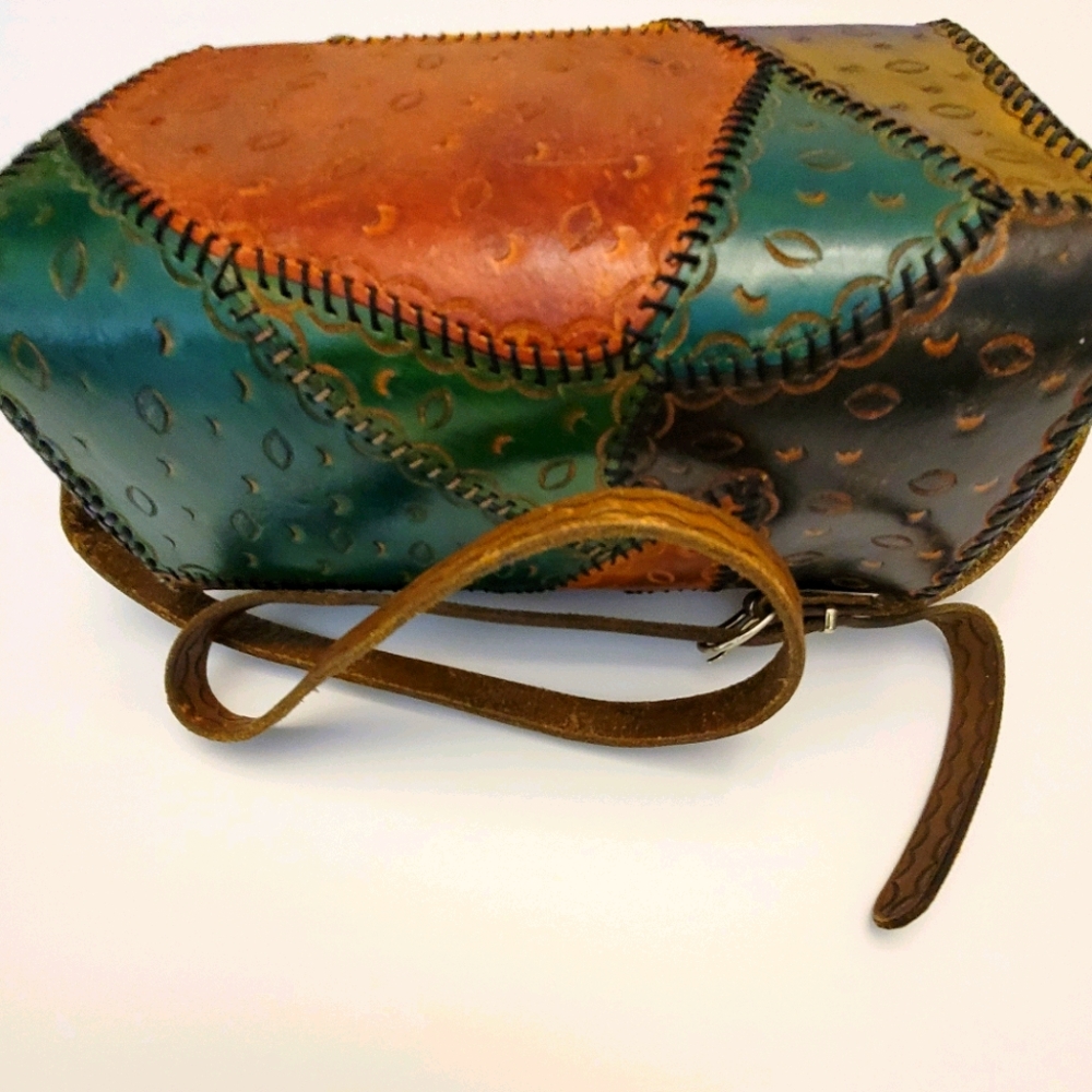 Hand Tooled | Leather Handbag~Shoulder Strap - Picture 8 of 10
